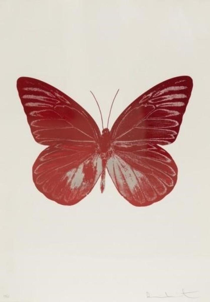 Damien Hirst (1965) - The Souls I (Chilli Red/Silver Gloss)
