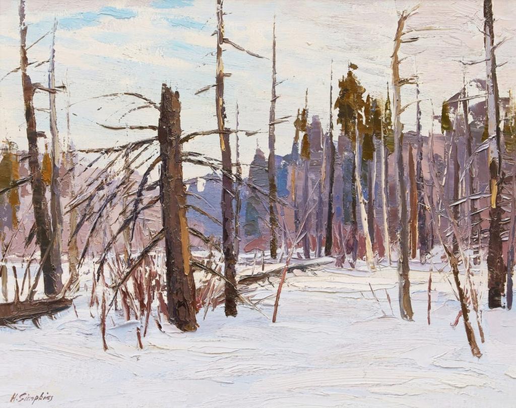 Henry John Simpkins (1906-1995) - Winter Landscape