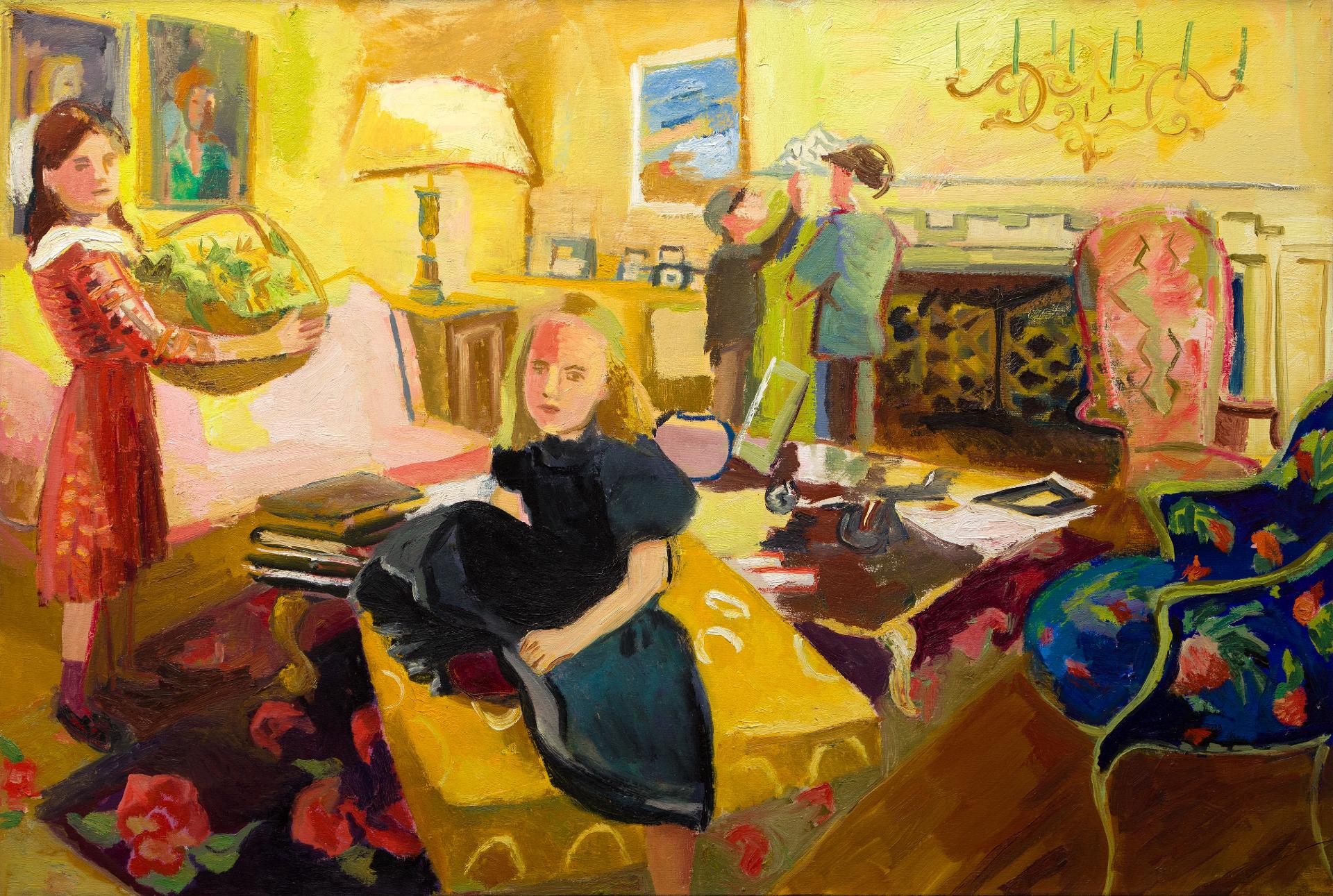 Susan G. Scott - The Yellow Living Room, 1994