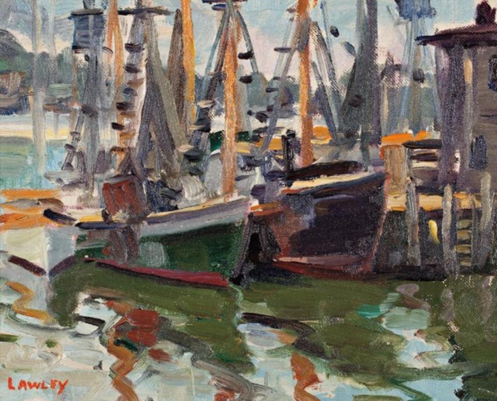 John Douglas Lawley (1906-1971) - Fishing Port
