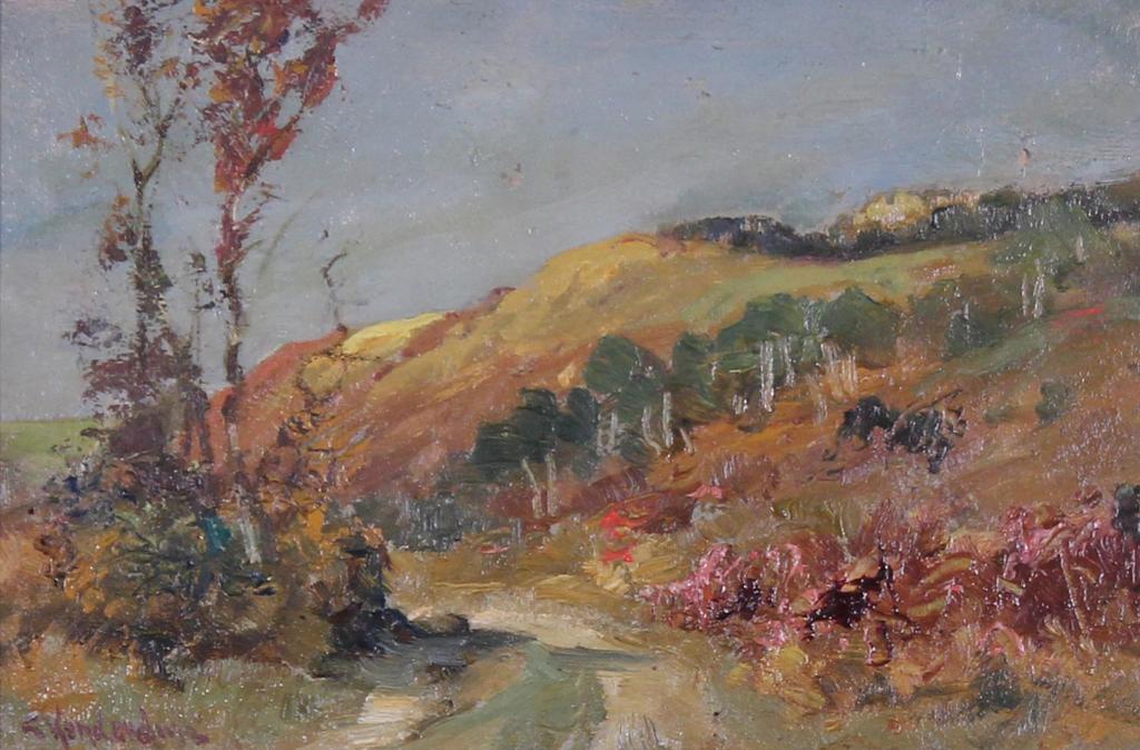 Augustus Frederick Lafosse (Gus) Kenderdine (1870-1947) - Hillside Trail, Late Summer