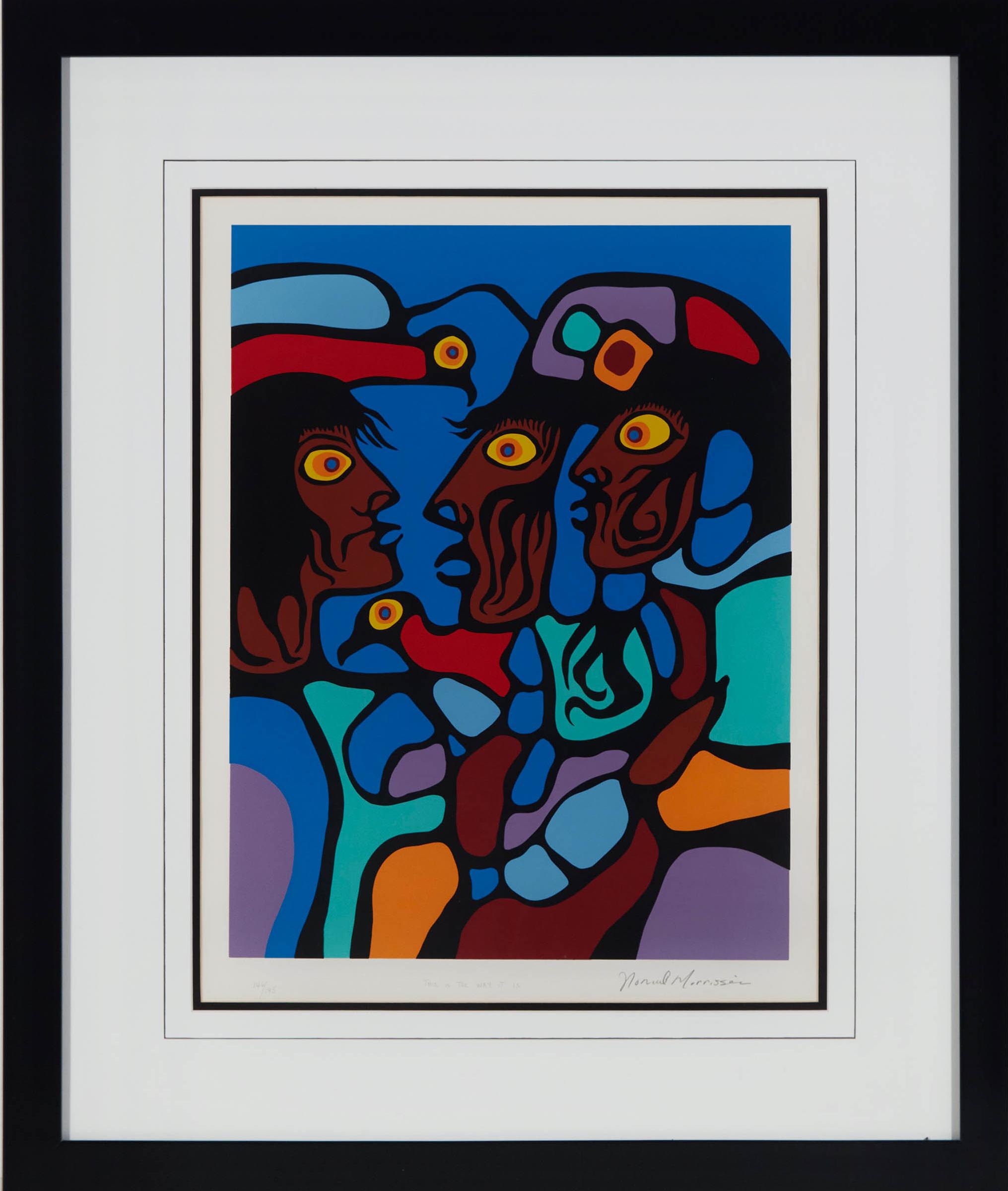 Norval H. Morrisseau (1931-2007) - This Is The Way It Is