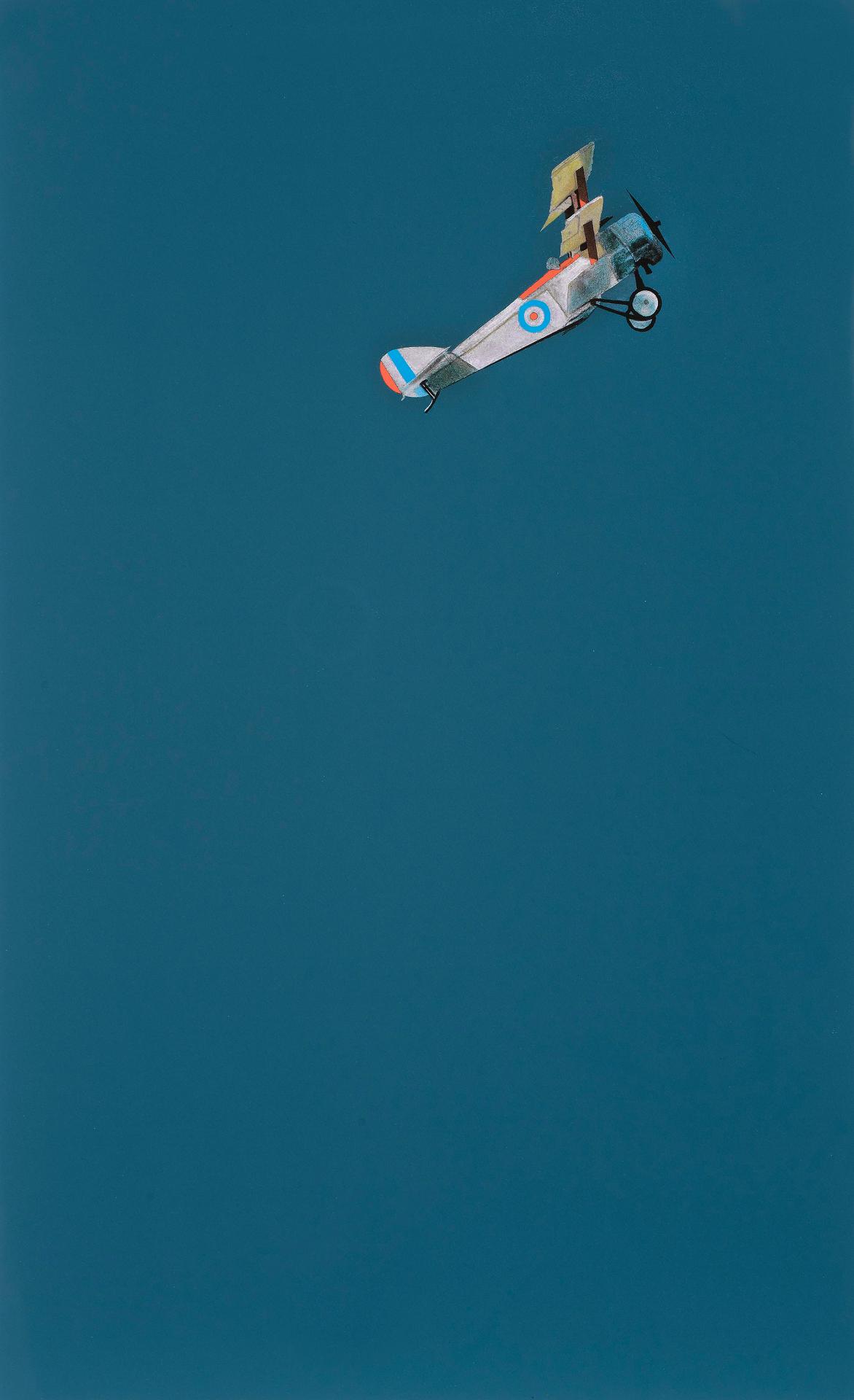 Charles Pachter (1942) - Charles Pachter, Airborne, 2014