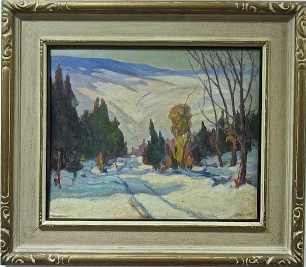George Alfred Paginton (1901-1988) - Road To 3 Mile Lake