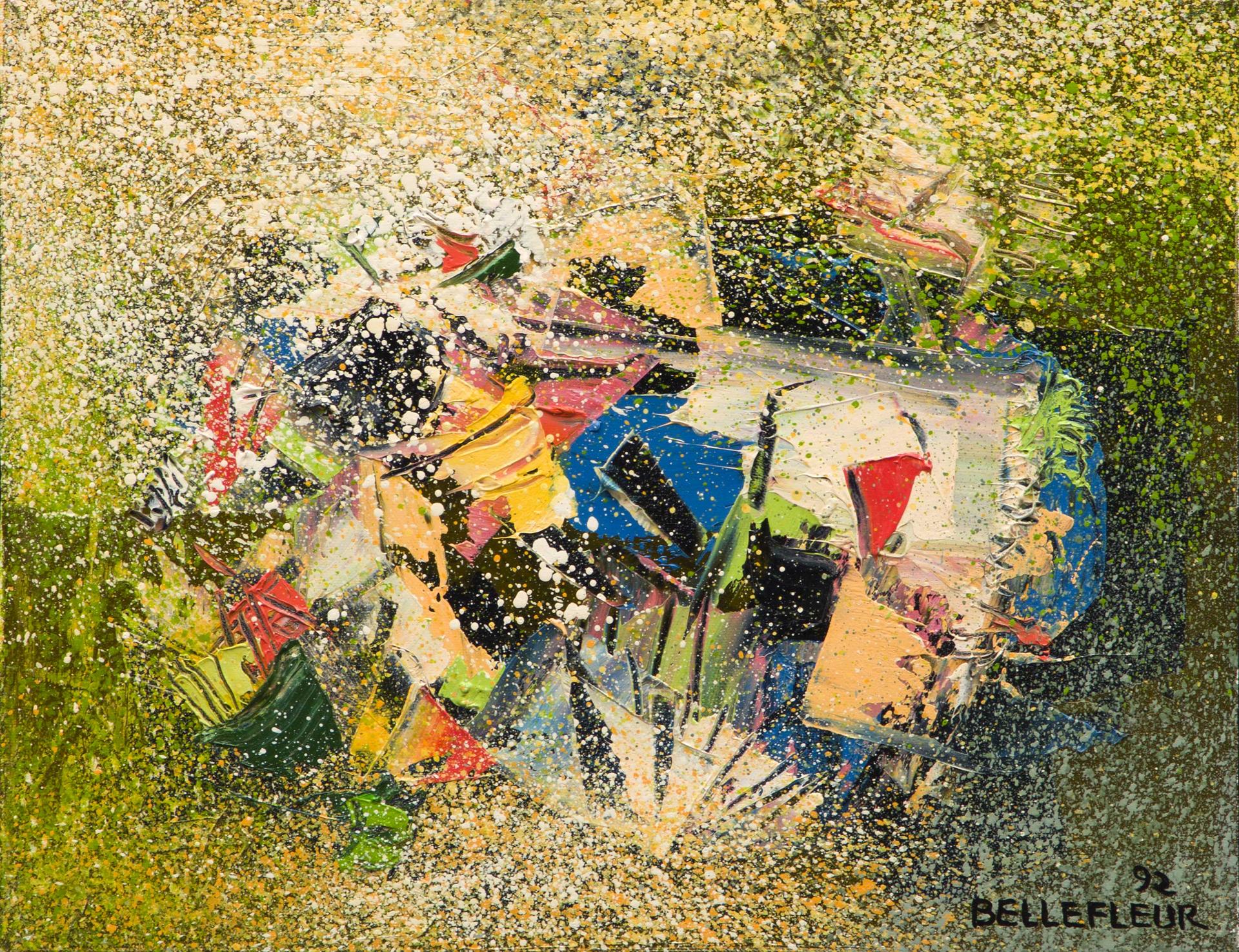 Léon Bellefleur (1910-2007) - Un quatorze juillet, 1992