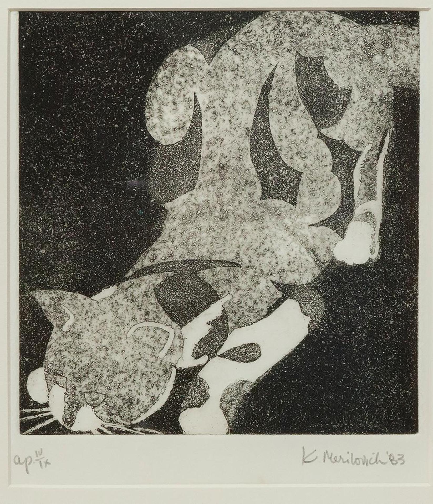 A. Merilovich - Untitled - Crouching Cat