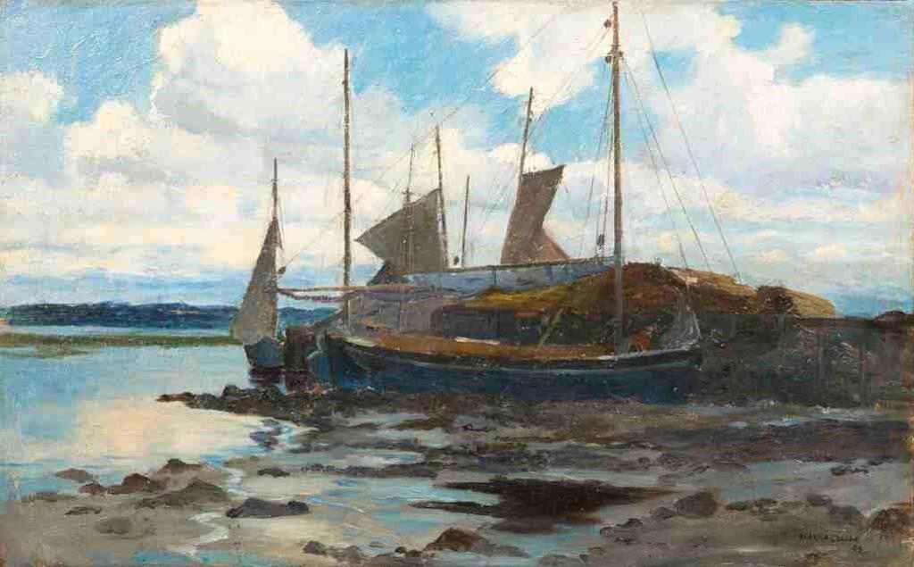 Maurice Galbraith Cullen (1866-1934) - Low Tide (Côte-de-Beaupré, PQ [Beaupre Coast,QC]), 1899
