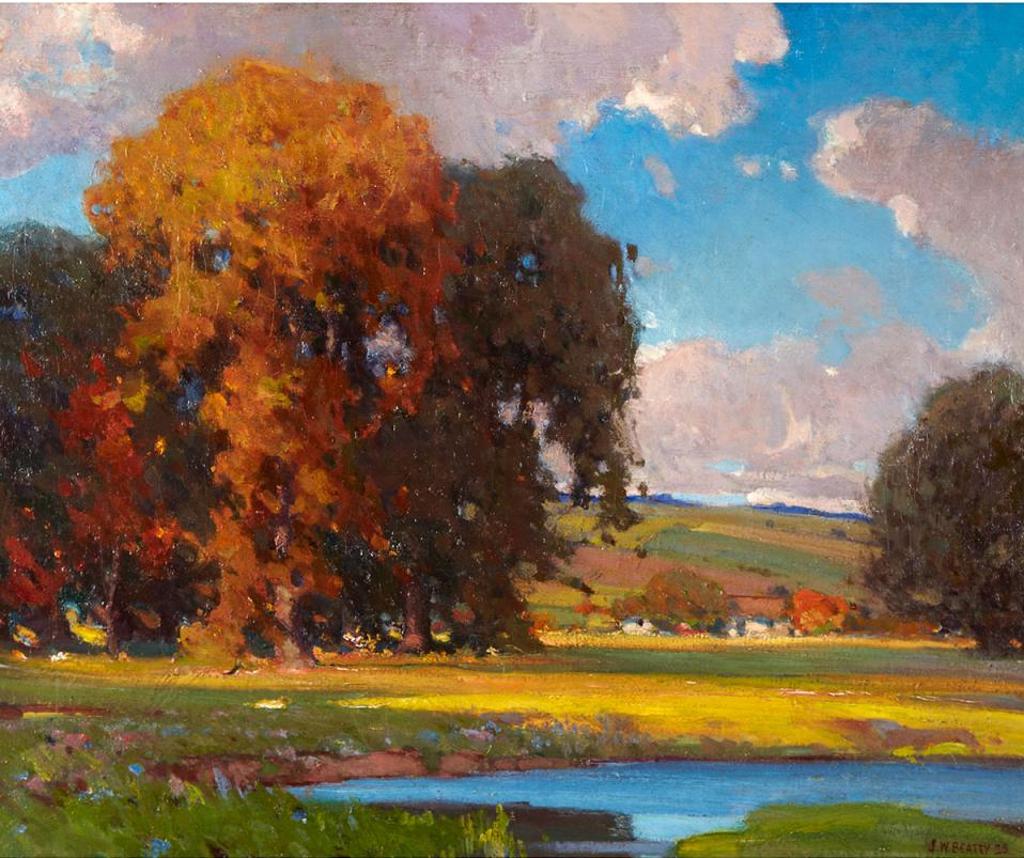 John William (J.W.) Beatty (1869-1941) - Autumn Landscape