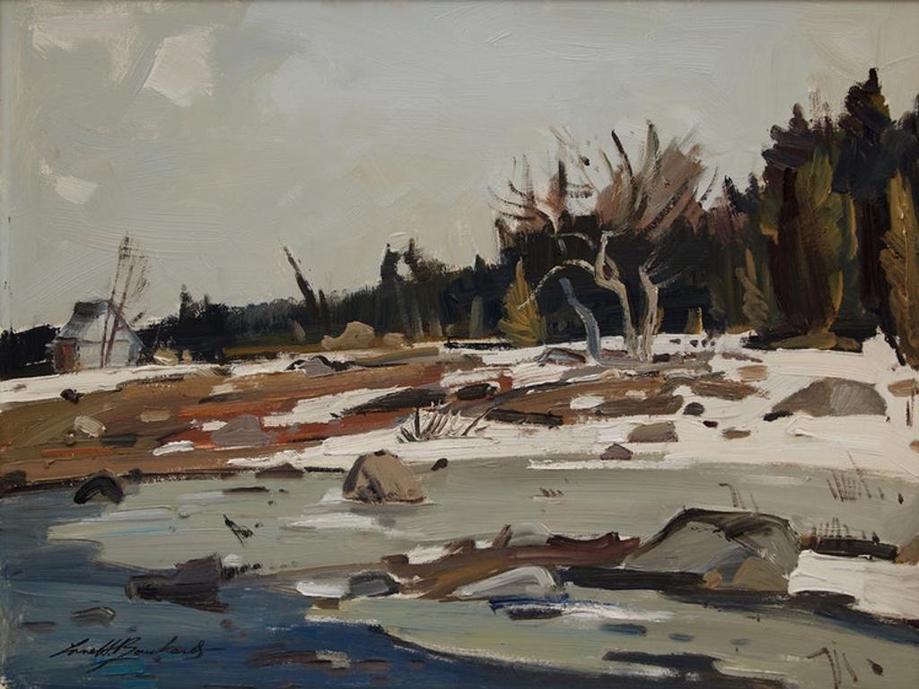 George Lorne Holland Bouchard (1913-1978) - Spring Pond, Country of Two Mountains, Prov. of Quebec