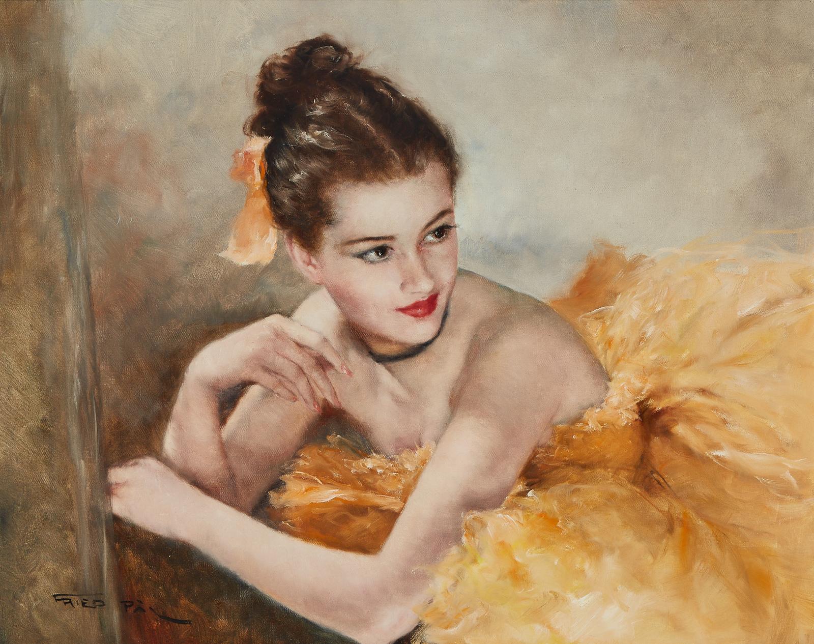 Pál Fried (1893-1976) - Ballerina