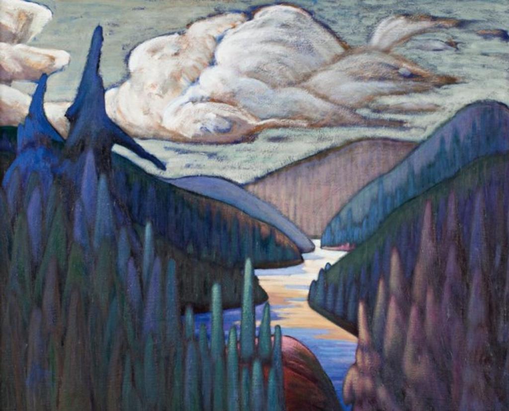 James Edward Hergel (1961) - Above Kakabeka Falls