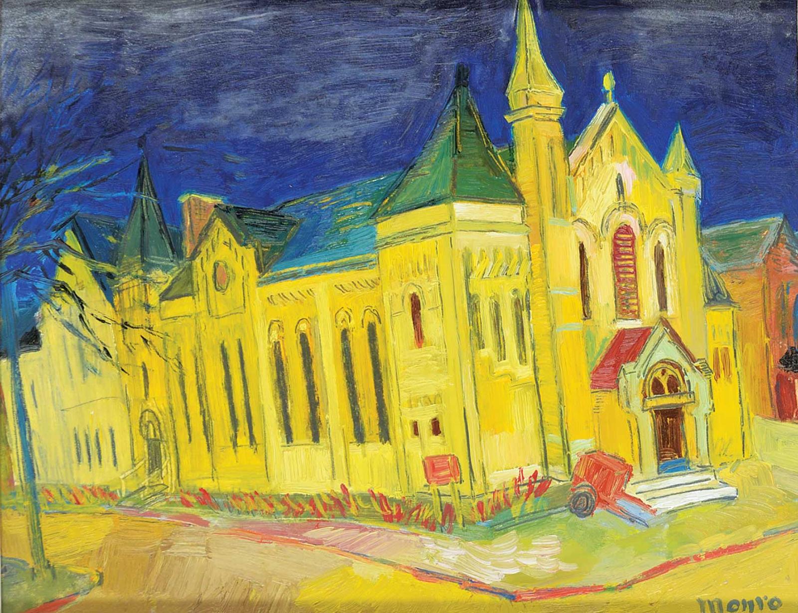 Alasdair Burns Monro (1946) - 33, Church Near the Art Gallery of Toronto [A]