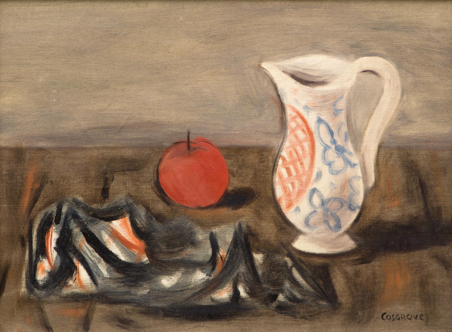 Stanley Morel Cosgrove (1911-2002) - Still Life with Red Apple, c. 1953