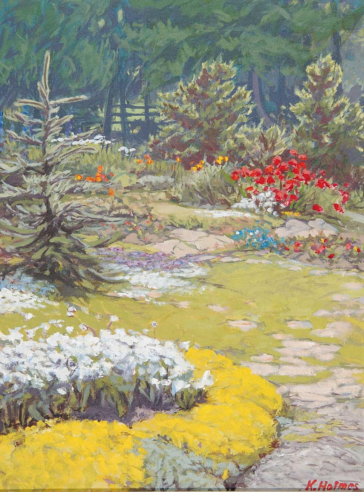 Keith Holmes (1946) - Summer Garden