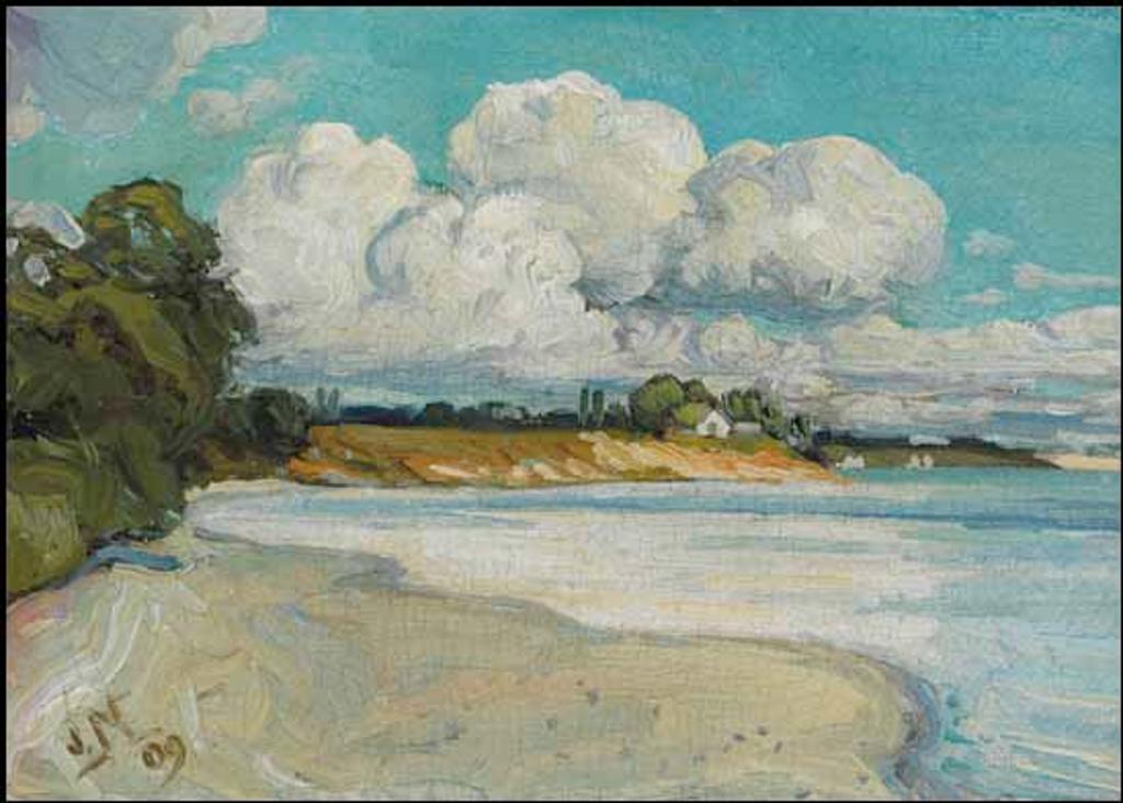 James Edward Hervey (J.E.H.) MacDonald (1873-1932) - On the Lake Shore Near Bronte