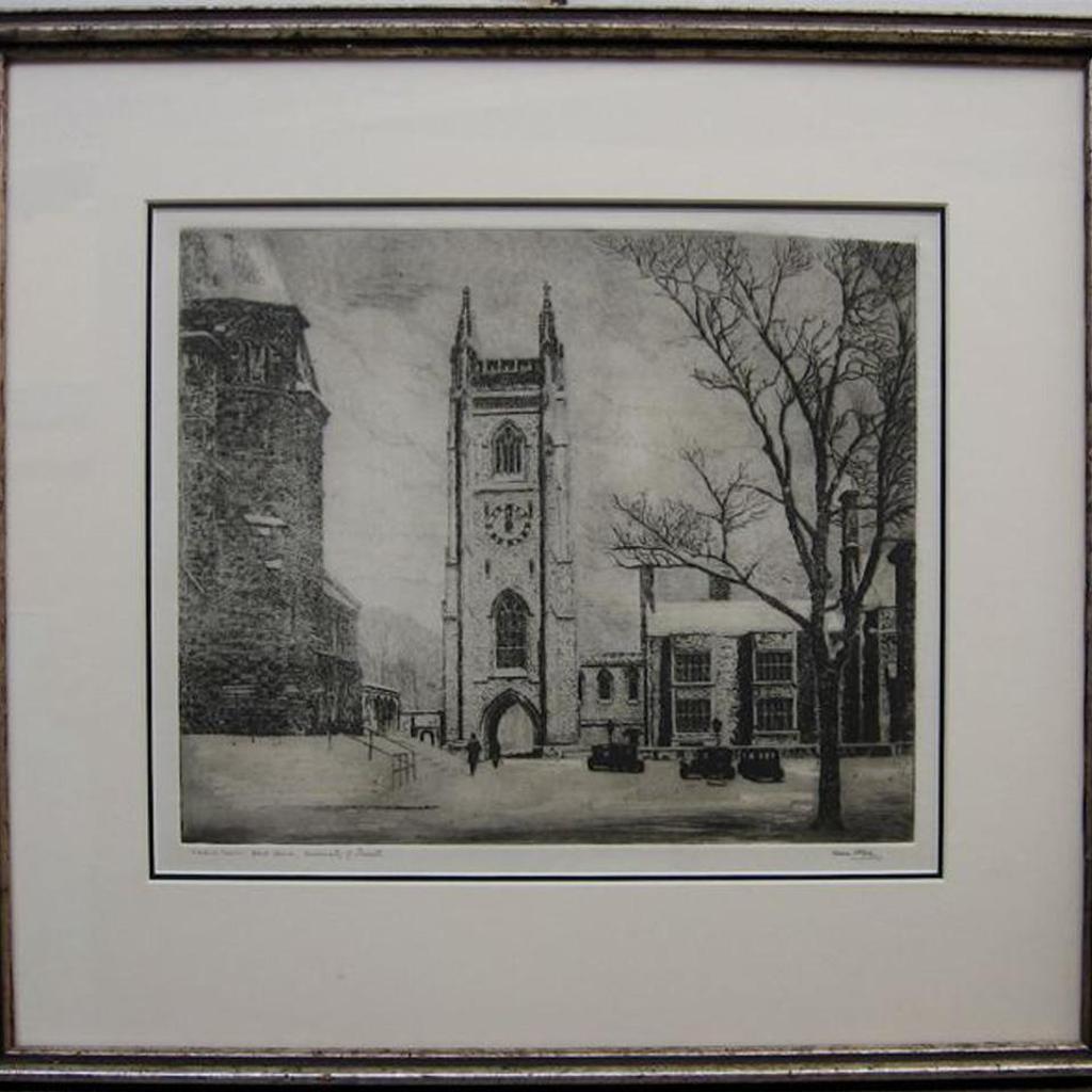 Owen B. Staples (1866-1949) - Soldiers Tower, Hart House, University Of Toronto