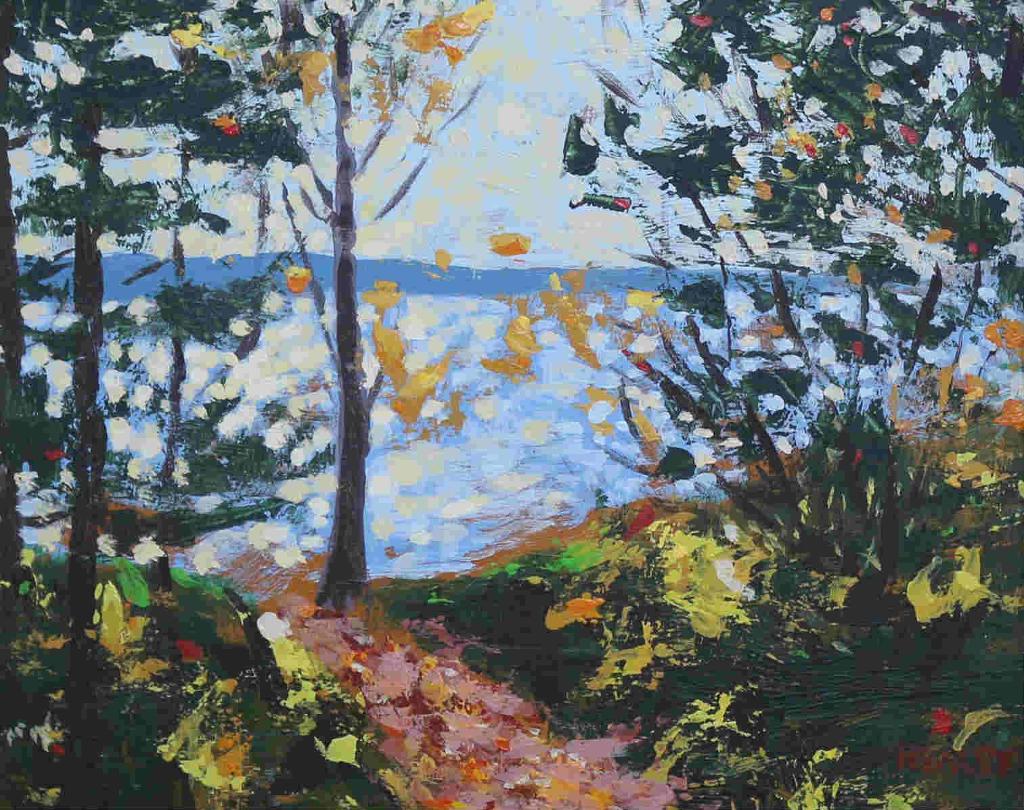 Paul Healey (1964) - Autumn, Overlooking The Bay