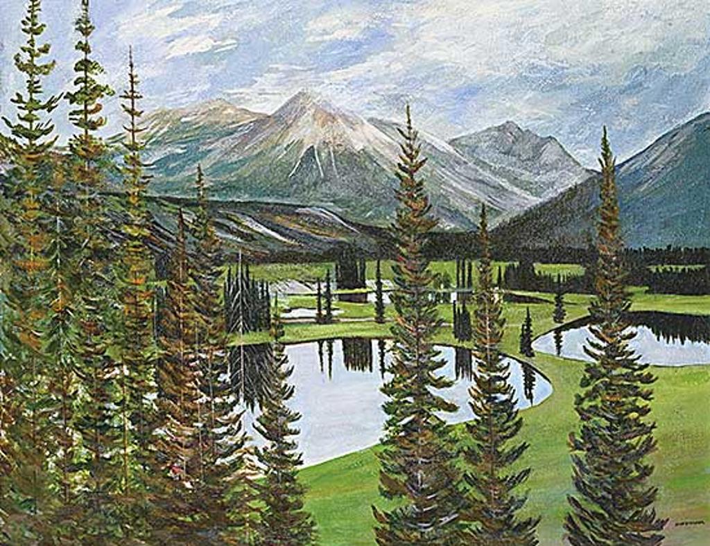 John Davenall Turner (1900-1980) - Kananaskis Golf Course