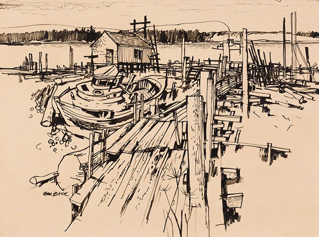 Sam Black (1913-1998) - Fraser River, South Arm