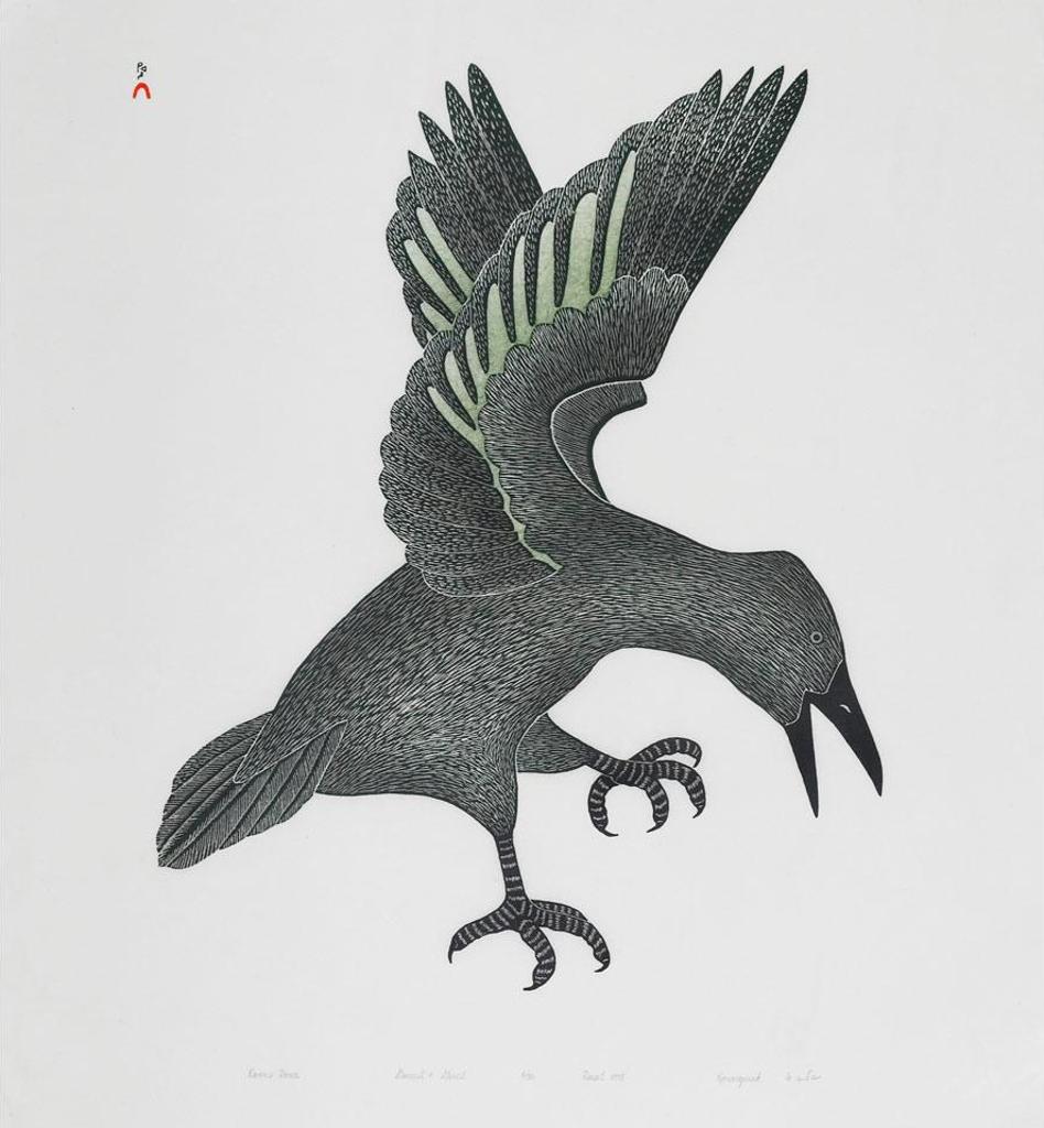 Kananginak Pootoogook (1935-2010) - Raven’S Dance