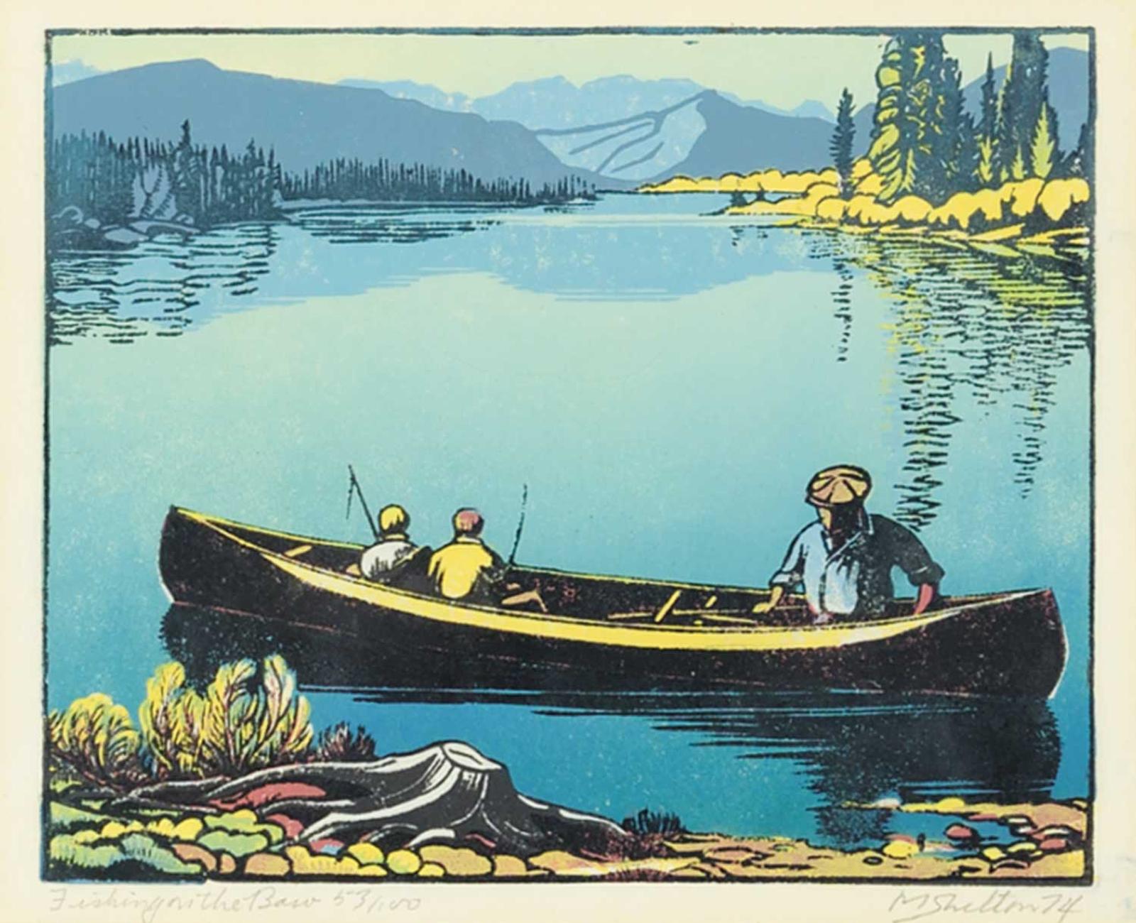 Margaret Dorothy Shelton (1915-1984) - Fishing on the Bow  #53/100