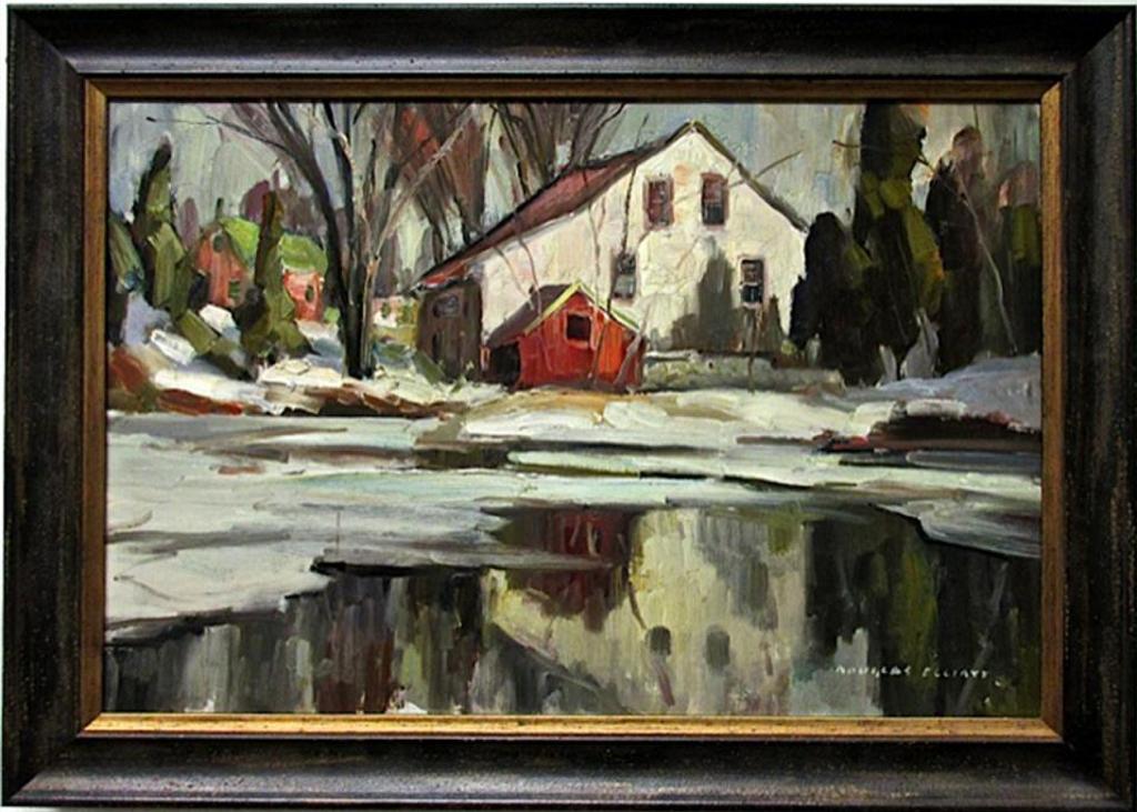 Douglas Ferfguson Elliott (1916-2012) - The Grist Mill - Rockwood, Ont.