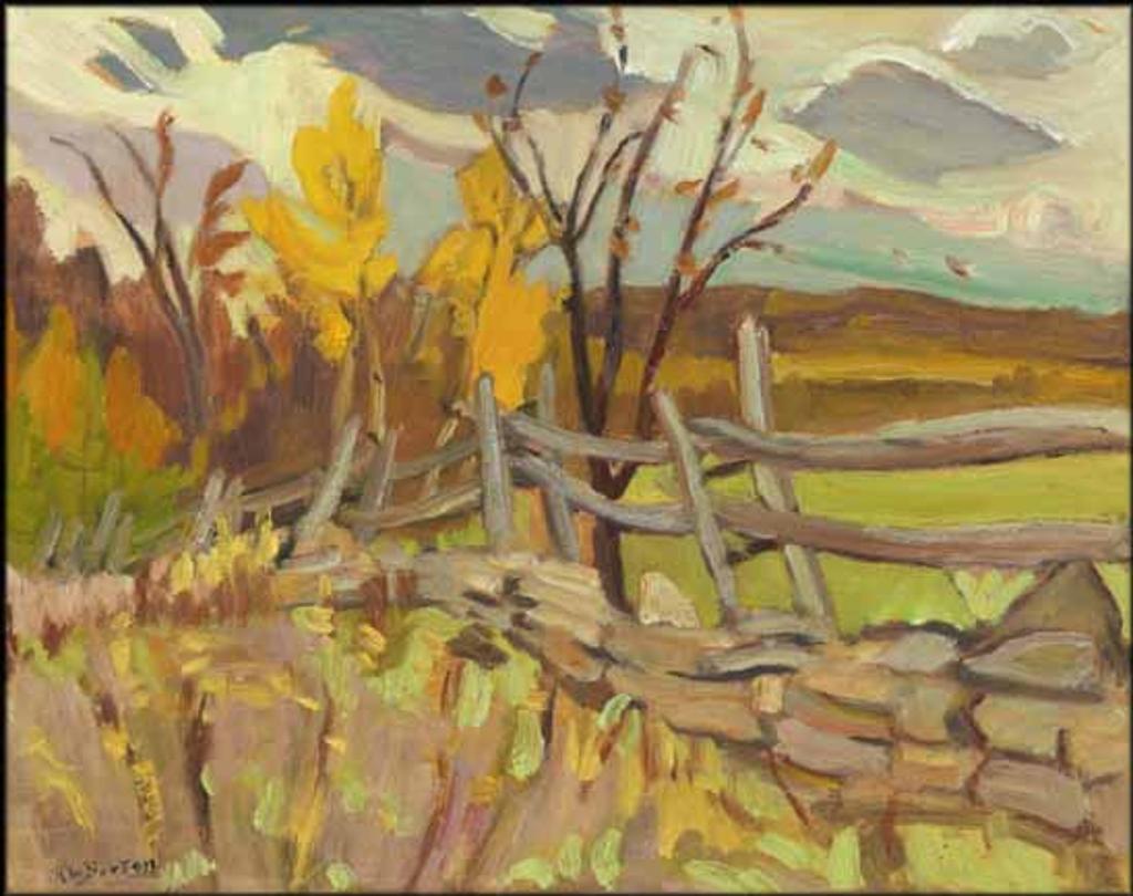 Ralph Wallace Burton (1905-1983) - Fall Near North Gower, Ont.