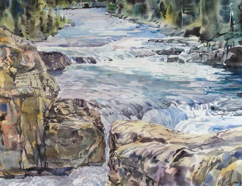 Jack Rigaux (1951) - Bow Falls; 1981