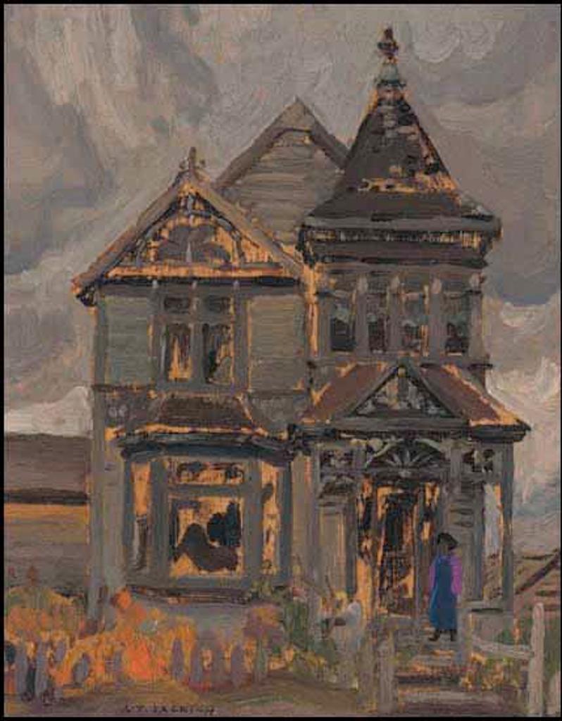 Alexander Young (A. Y.) Jackson (1882-1974) - Indian House, Port Simpson, BC