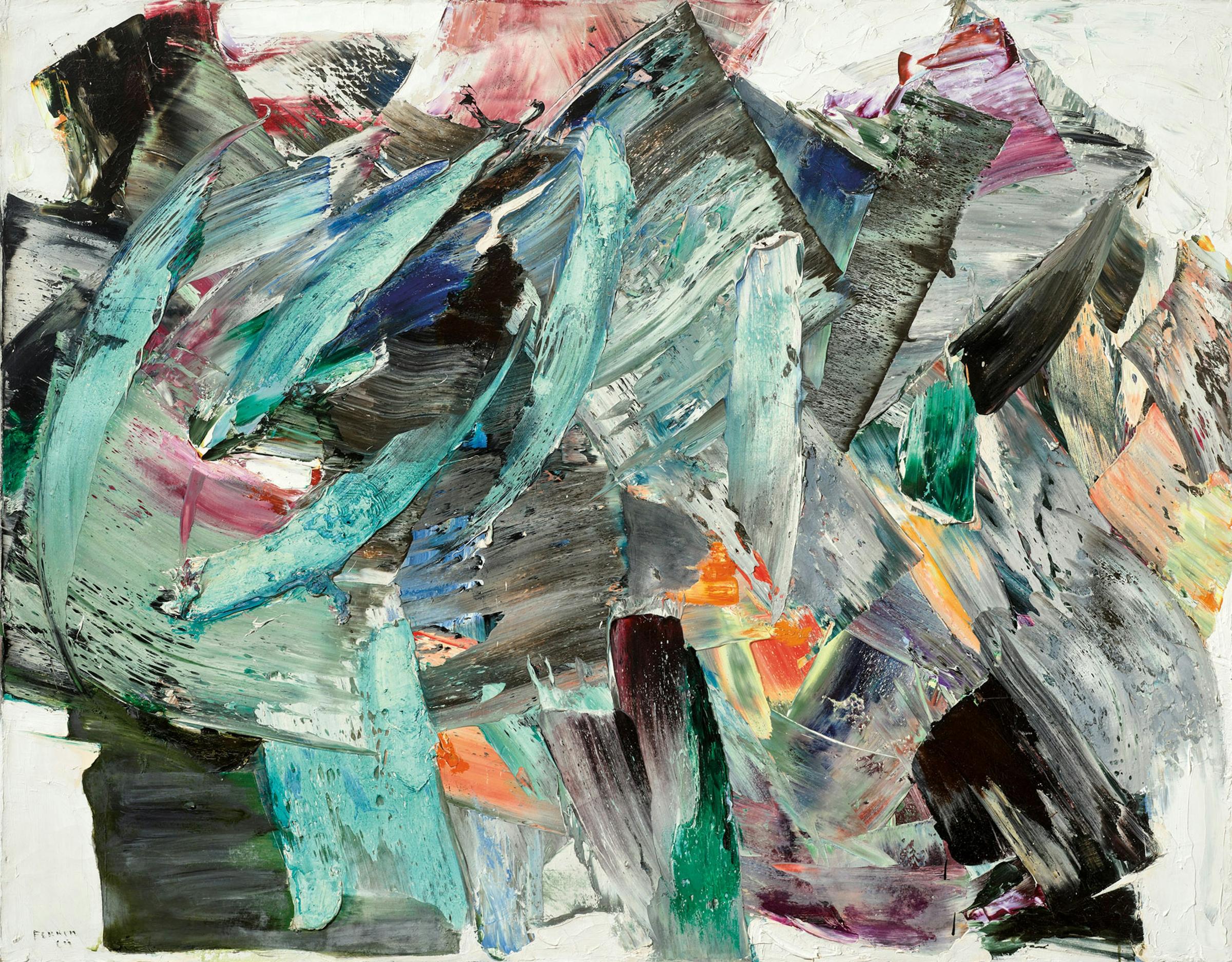 Marcelle Ferron (1924-2001) - Sans titre, 1964