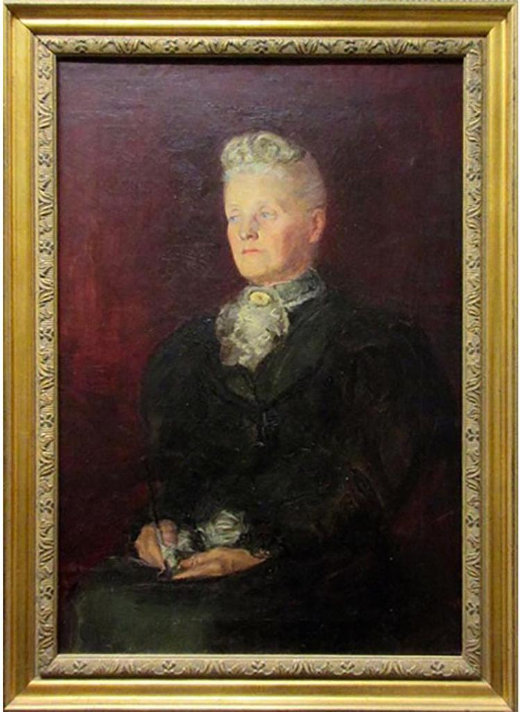Ernest George Fosbery (1874-1960) - Portrait Of Henriette Jane Hall