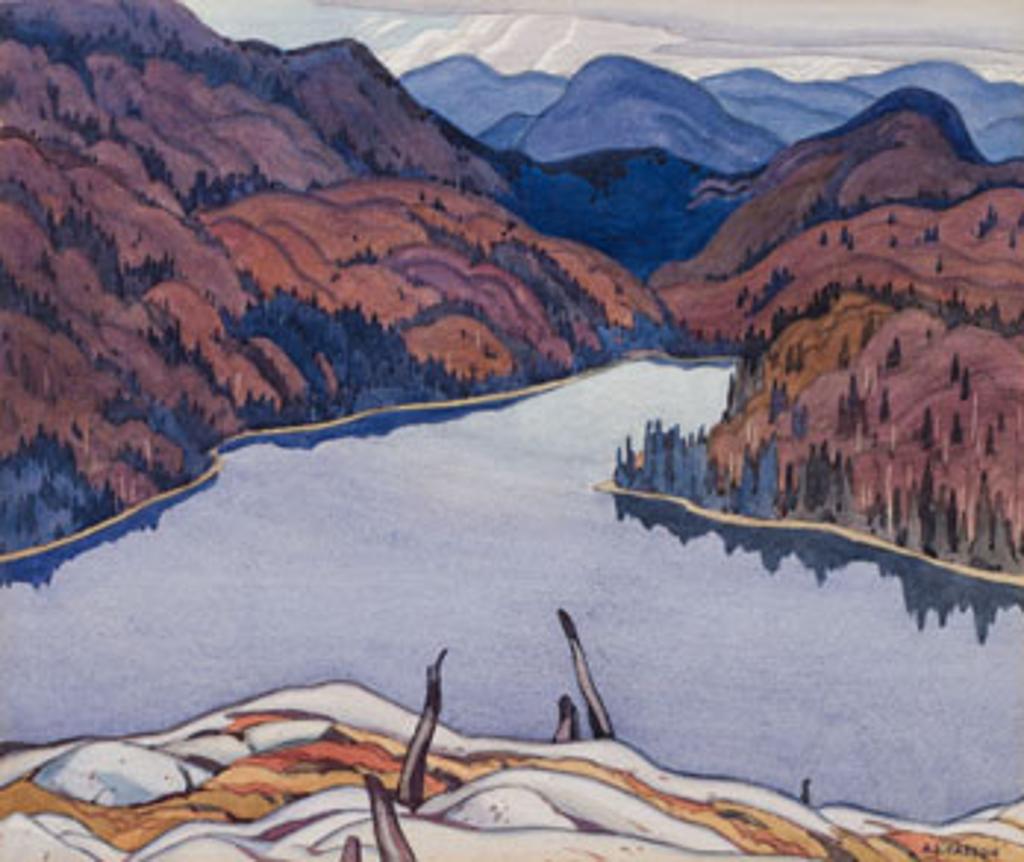 Alfred Joseph (A.J.) Casson (1898-1992) - The Lake in the Hills, Lake Superior