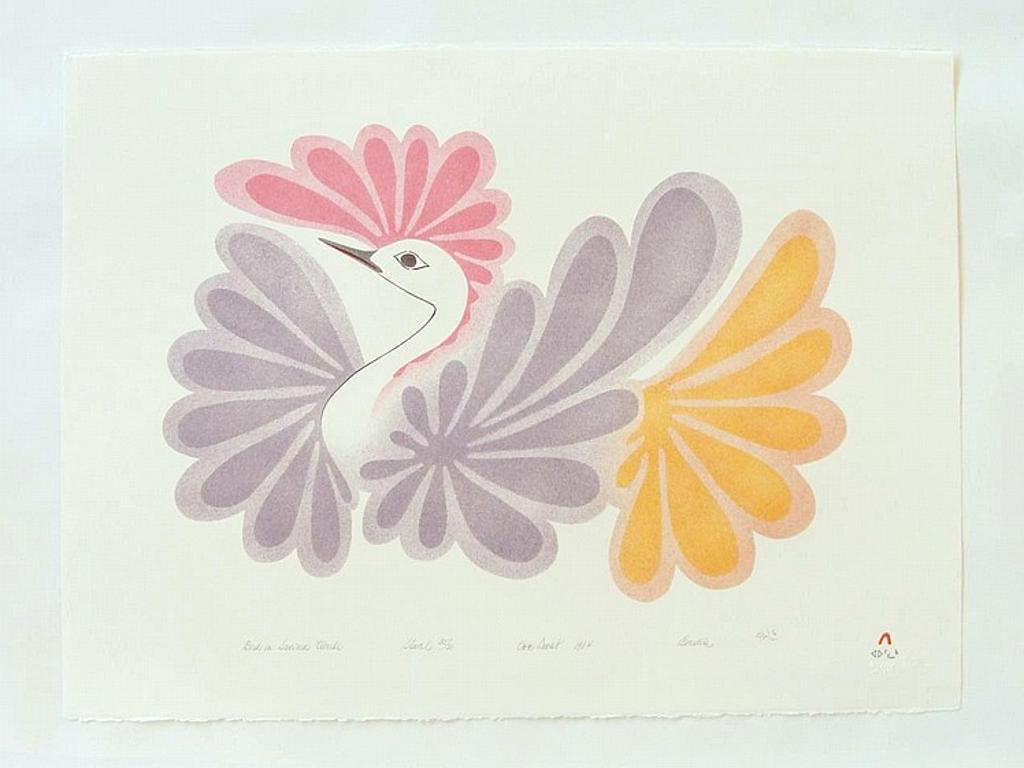 Aoudla Pudlat (1951-2006) - Bird In Summer Clouds
