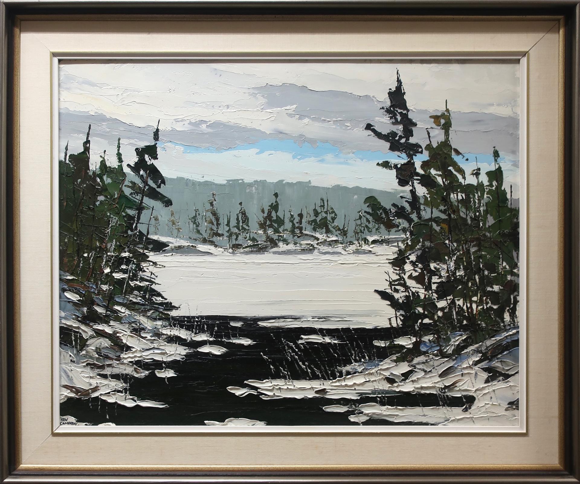 Kenneth Aird Cameron (1919) - Frozen Lake, Huntsville, Ont.