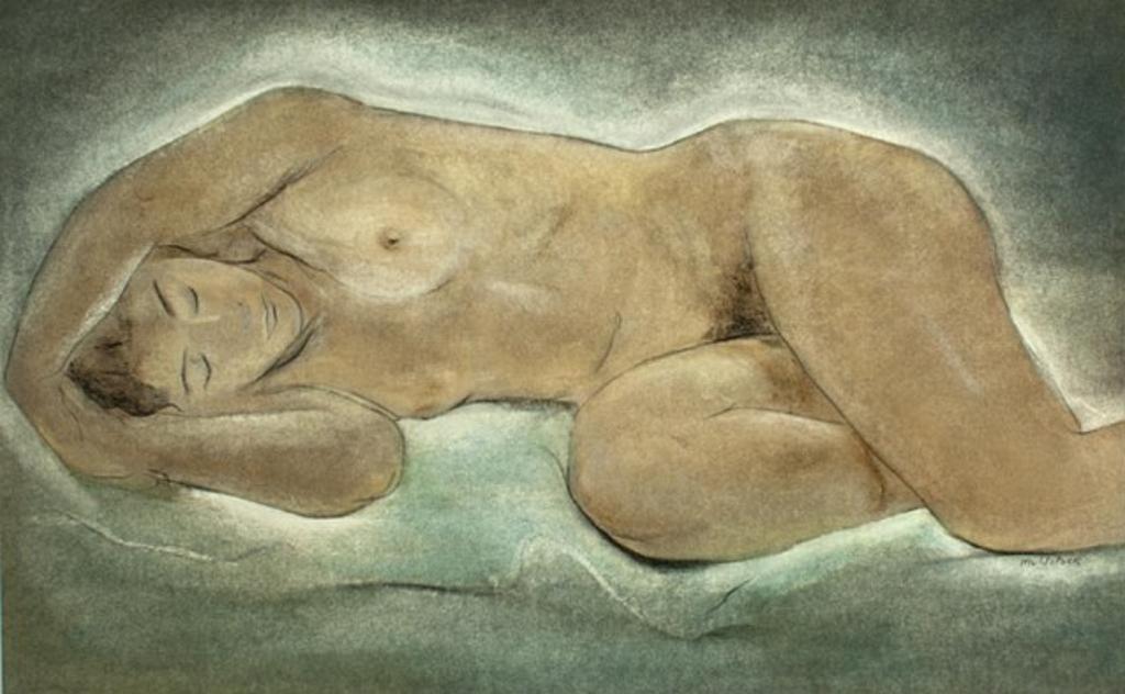 Louis Muhlstock (1904-2001) - Reclining Nude