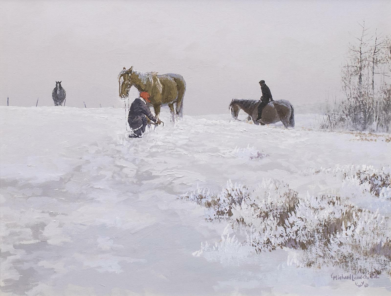 Michael Lonechild (1955) - Unhubbing The Mare