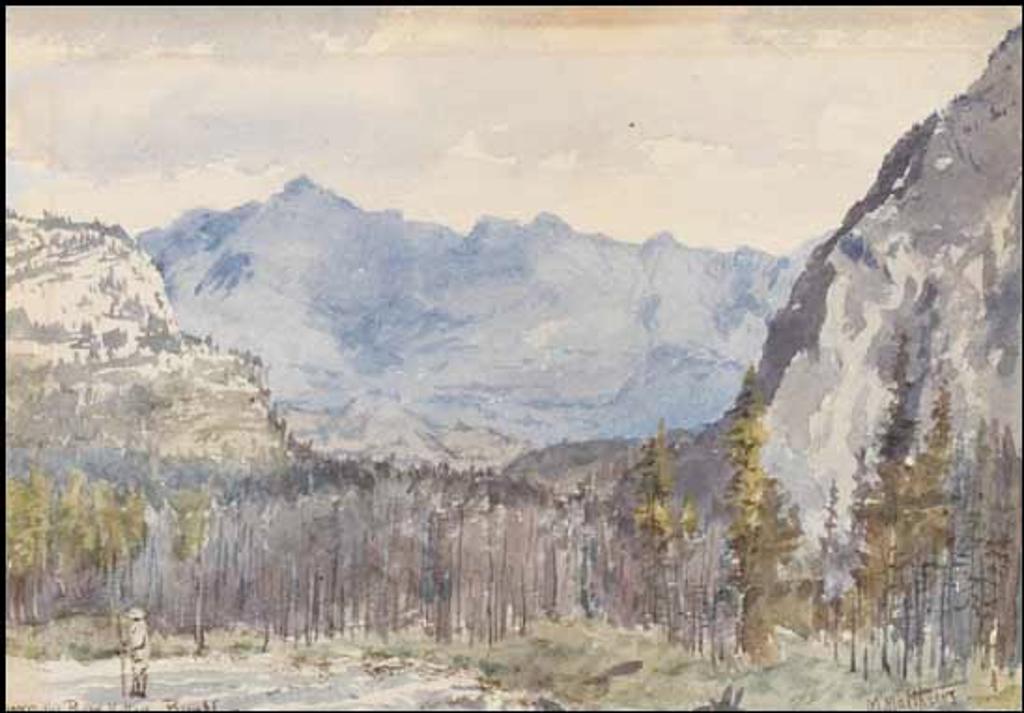 Marmaduke Matthews (1837-1913) - The Bow Valley, Banff