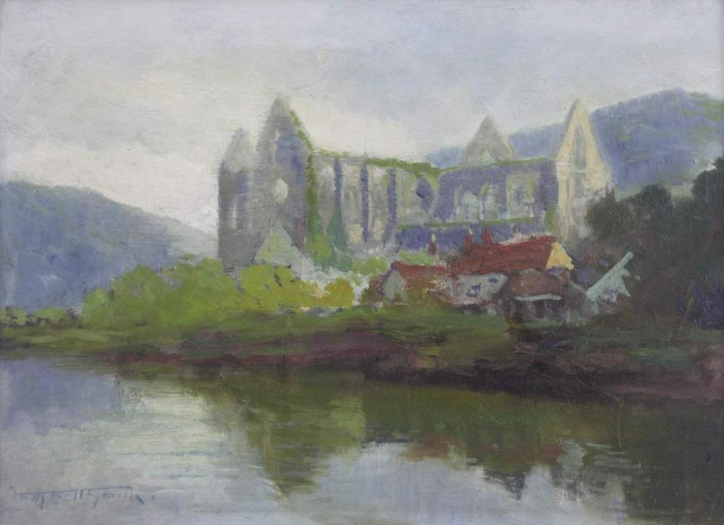Frederic Martlett Bell-Smith (1846-1923) - Tintern Abbey on the Wye