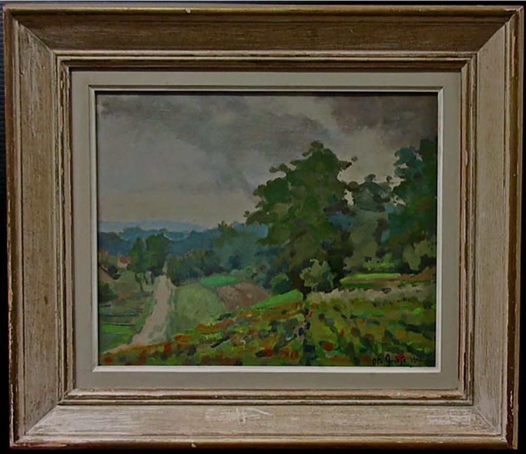 Otto N. Grebze (1910-1999) - Country Landscape