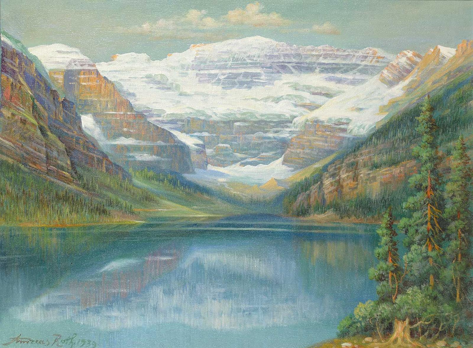 Andreas Roth (1872-1949) - Untitled - Lake Louise