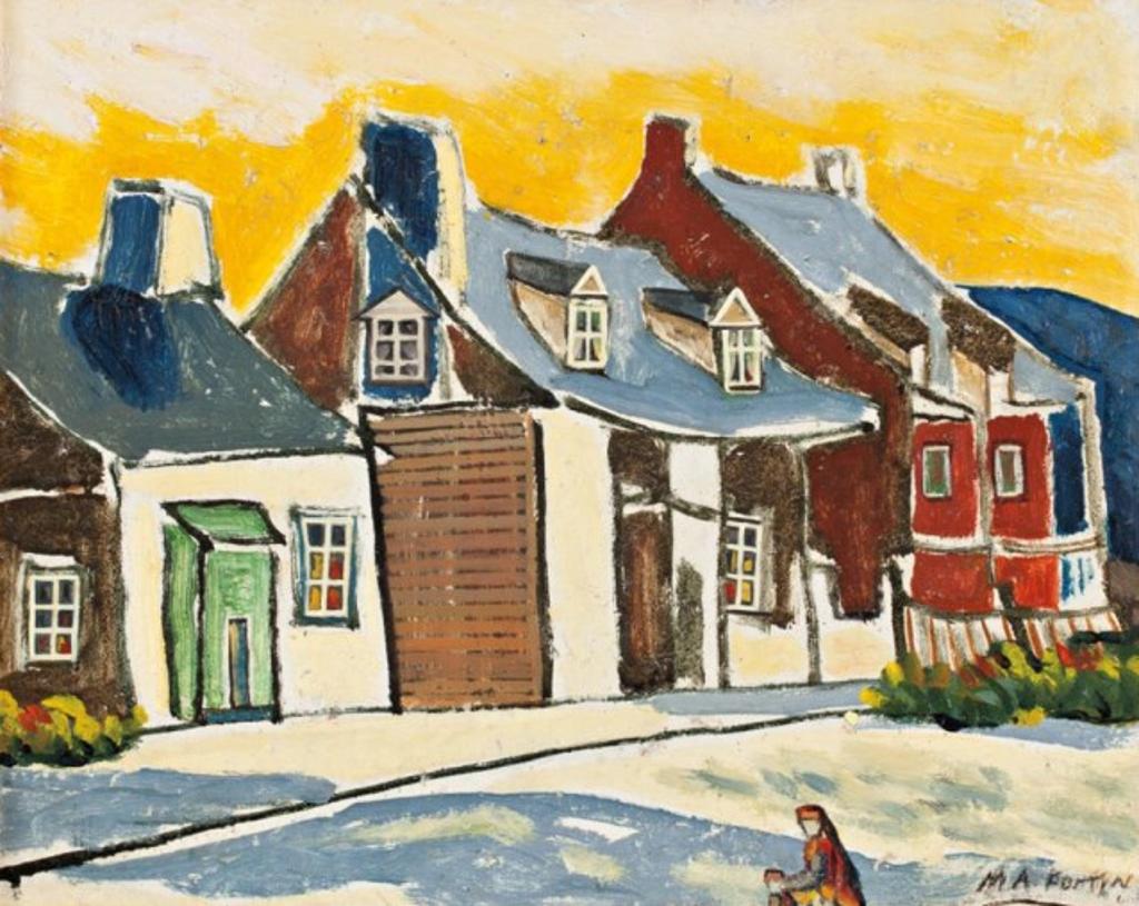 Marc-Aurèle Fortin (1888-1970) - Rue de Village