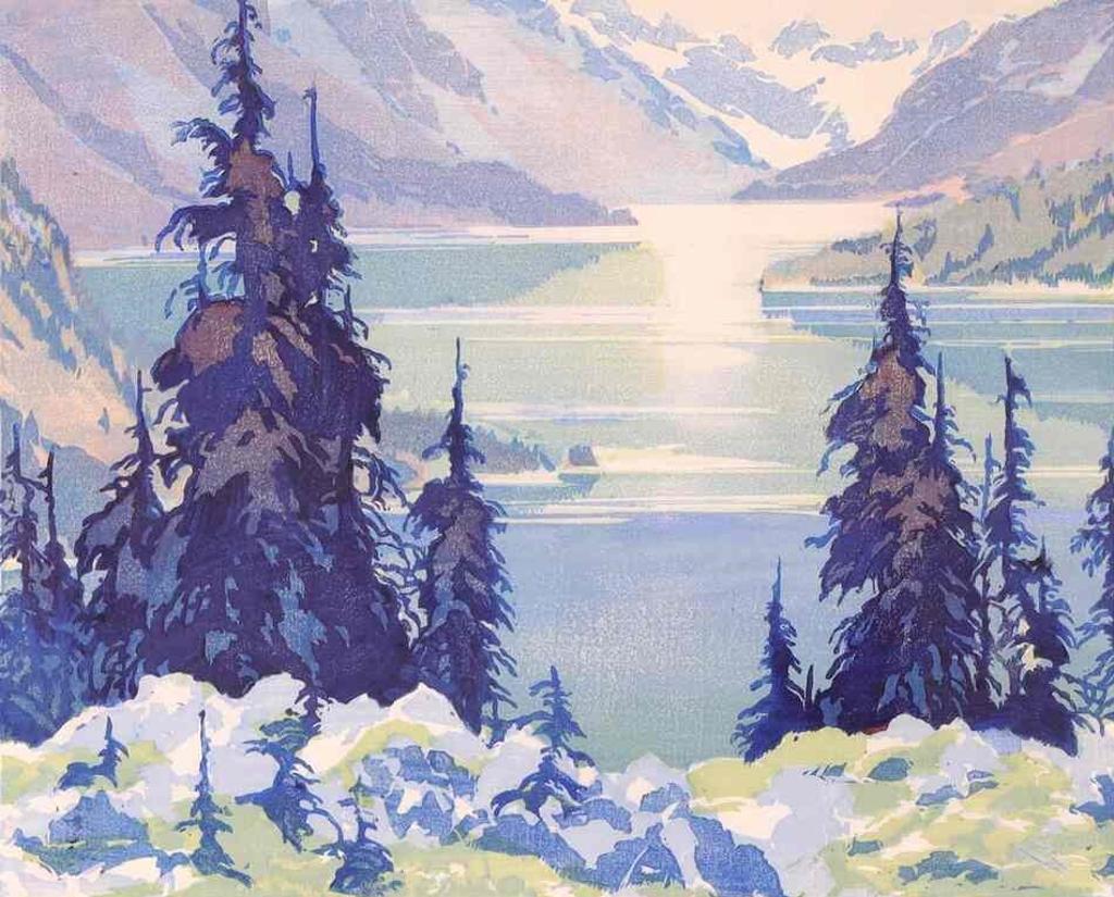 Barbara Harvey Leighton (1911-1986) - Moraine Lake