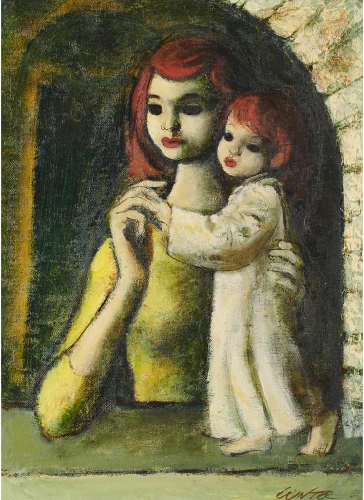 William Arthur Winter (1909-1996) - Mother And Child