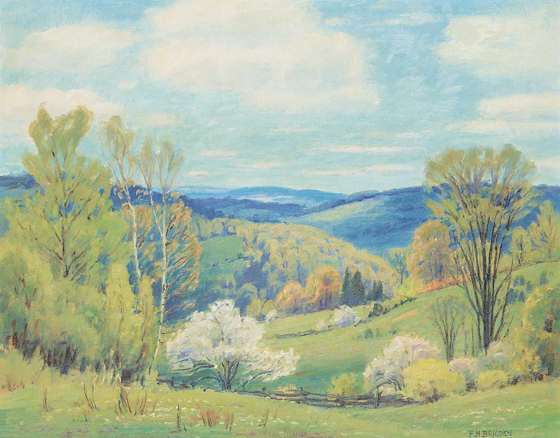 Frederick Henry Brigden (1871-1956) - Laurentian Spring [Spring in the Valley]