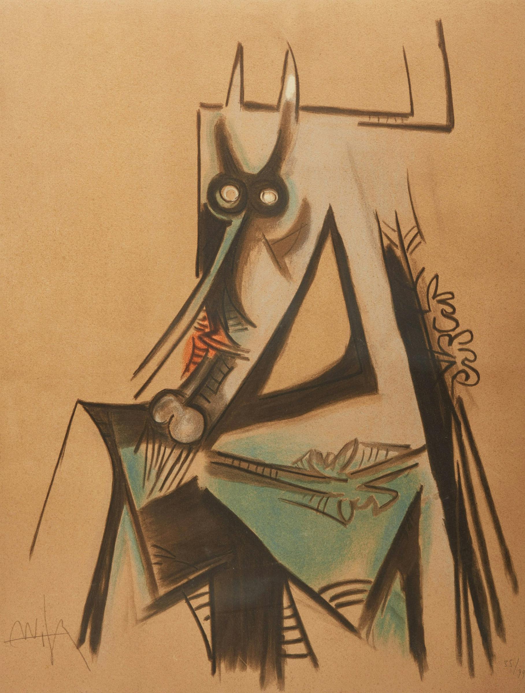 Wifredo Lam (1902-1982) - Untitled