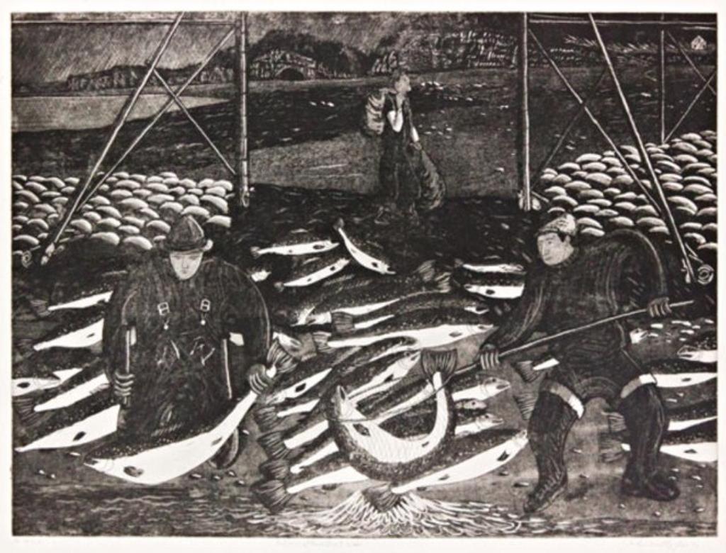 John Neville (1952) - Salmon at Race Point Weir