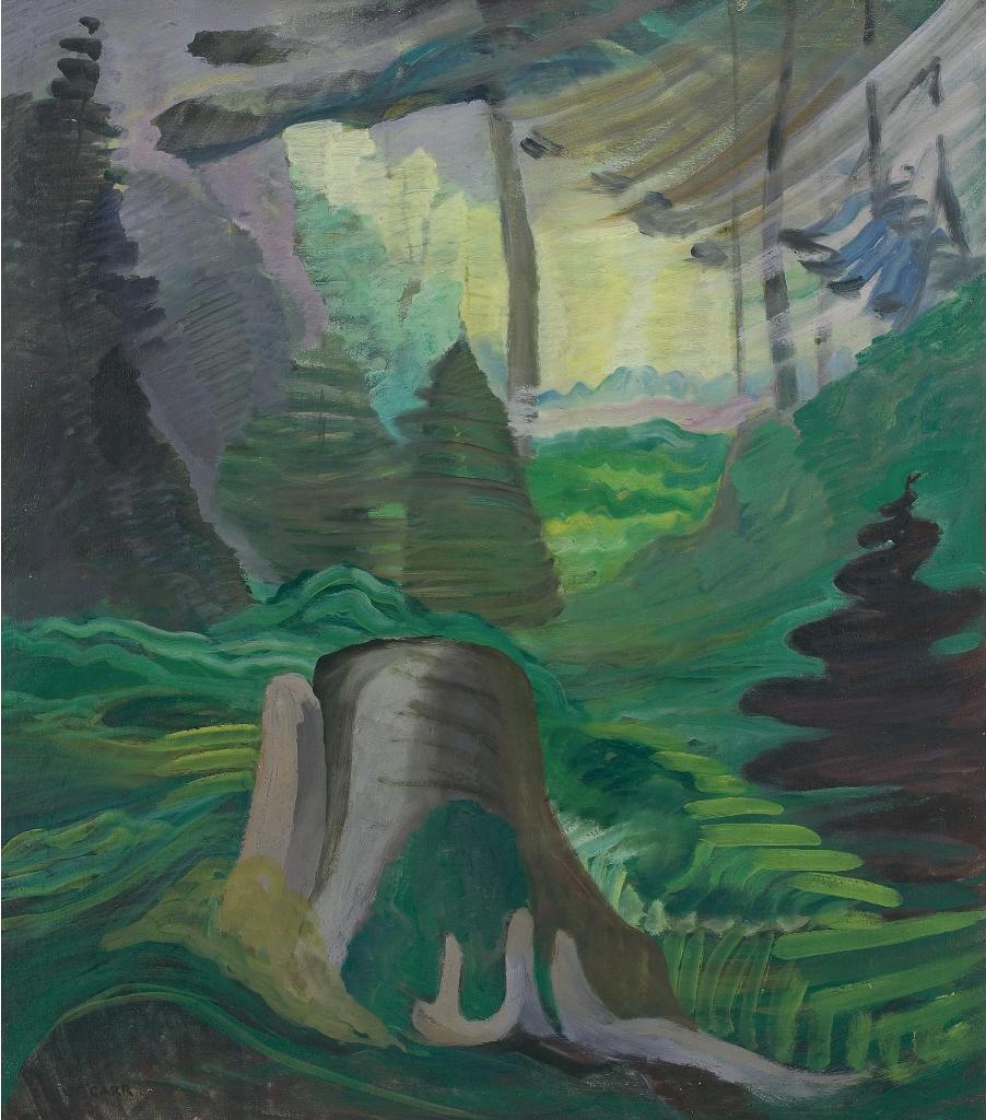 Emily Carr (1871-1945) - Sunlight In The Forest