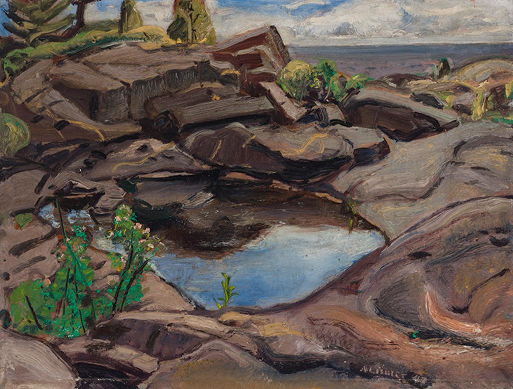 Arthur Lismer (1885-1969) - The Rock Pool, Georgian Bay