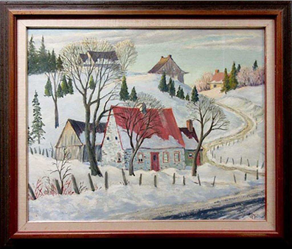 Gordon Edward Pfeiffer (1899-1983) - Winter Landscape North Of Montreal