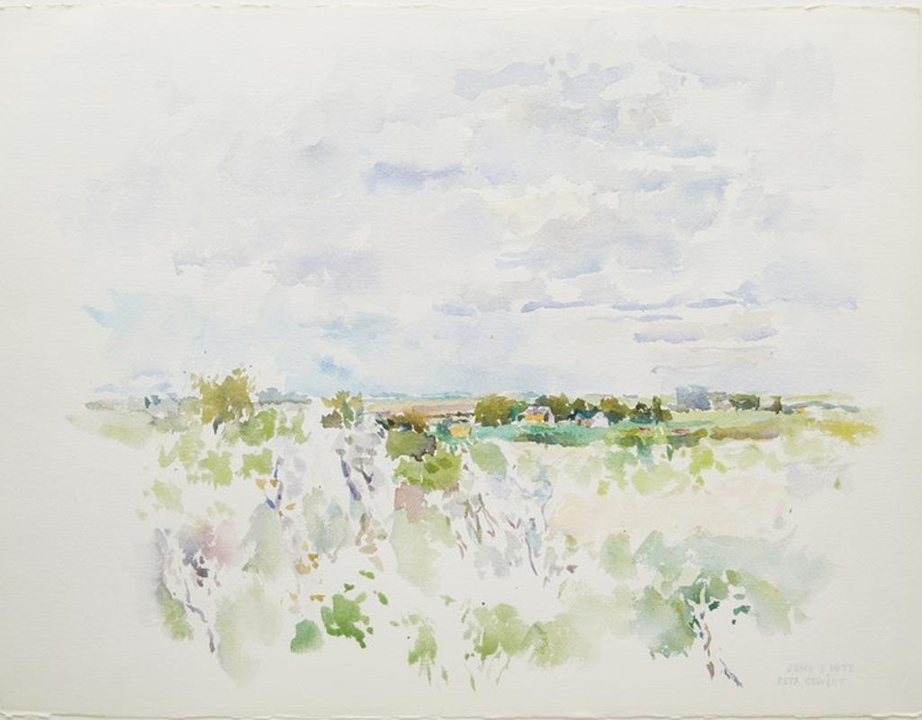 Reta Madeline Cowley (1910-2004) - Rural Landscape